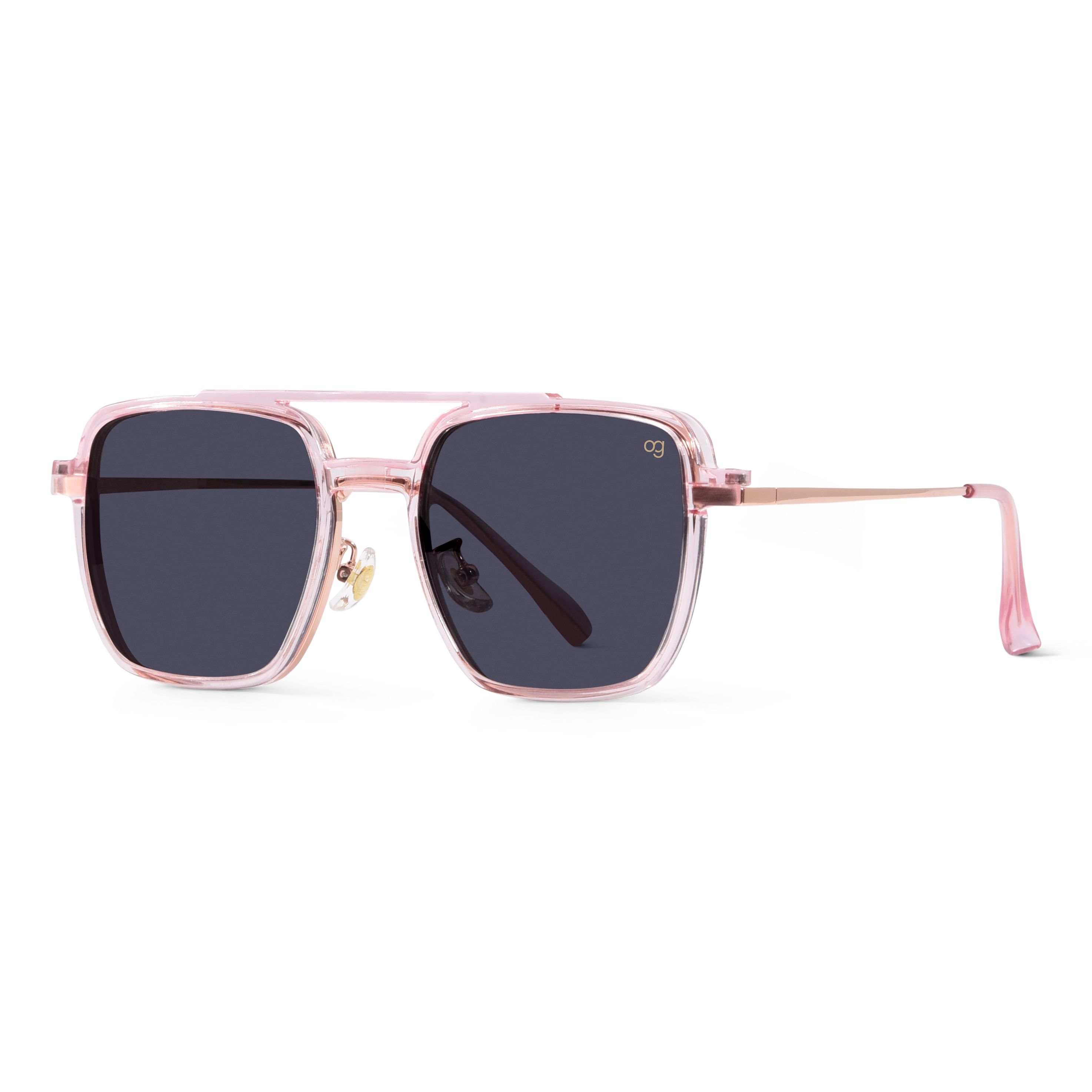 Pink polarized aviator sunglasses outlet