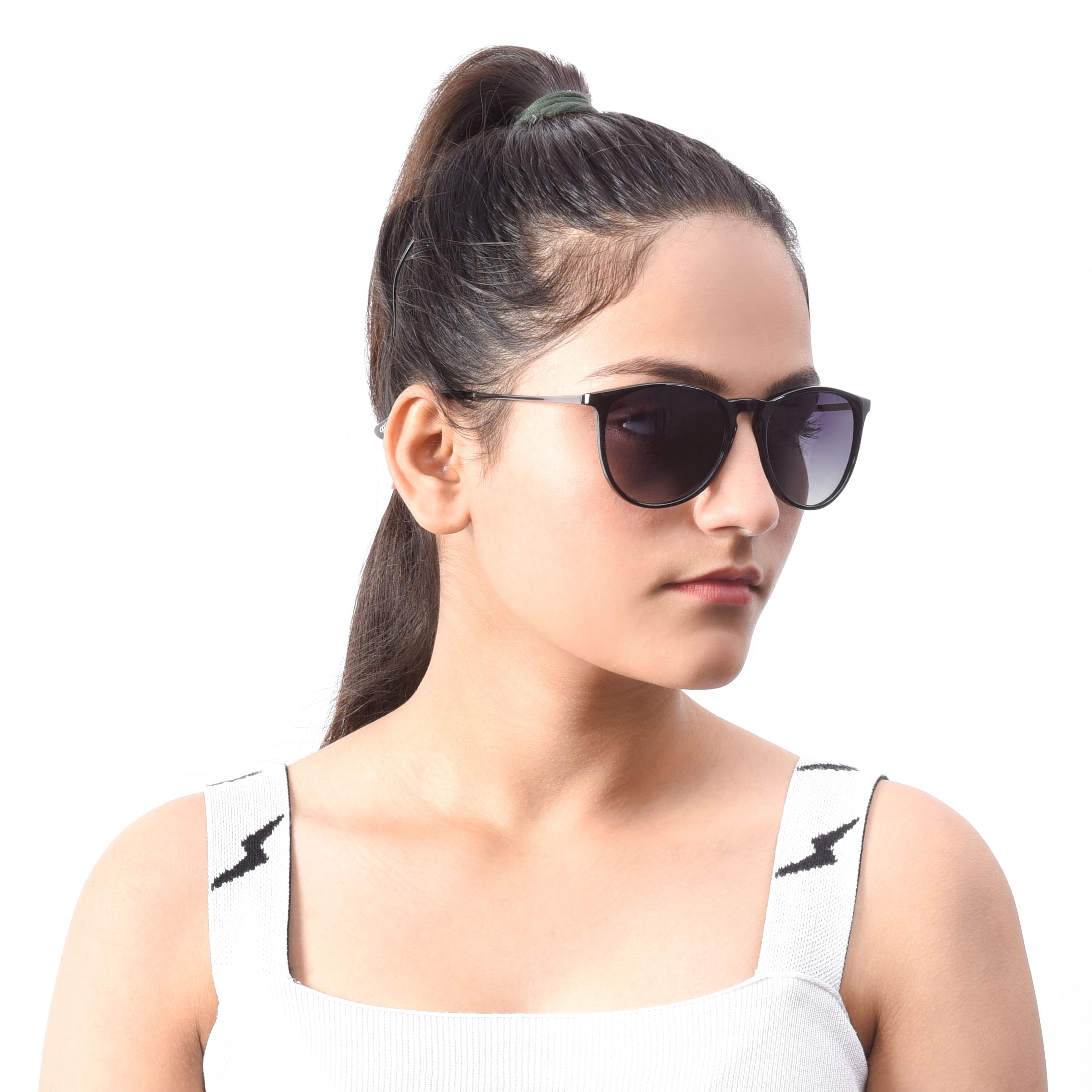 Buy Ashen Elegance Polarized Clubmaster Sunglasses Woggles