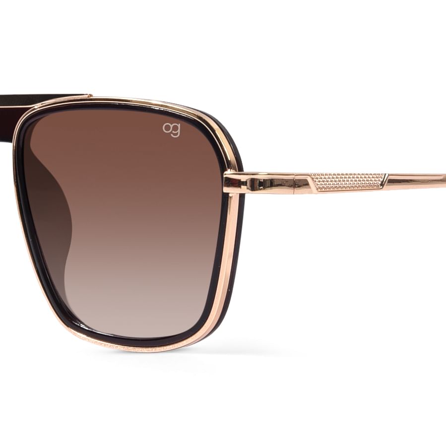 Bronze aviator sunglasses store