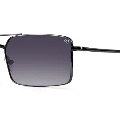 Buy Altair Copper Hexagonal Sunglasses