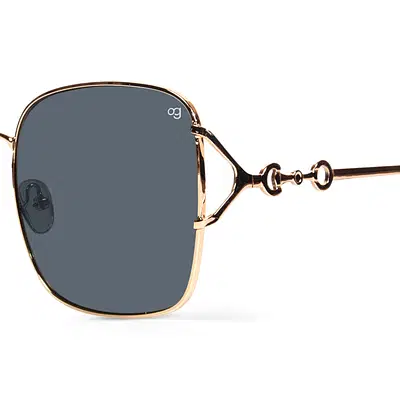 Buy Carbon Cool Polarized Rectangle Sunglasses