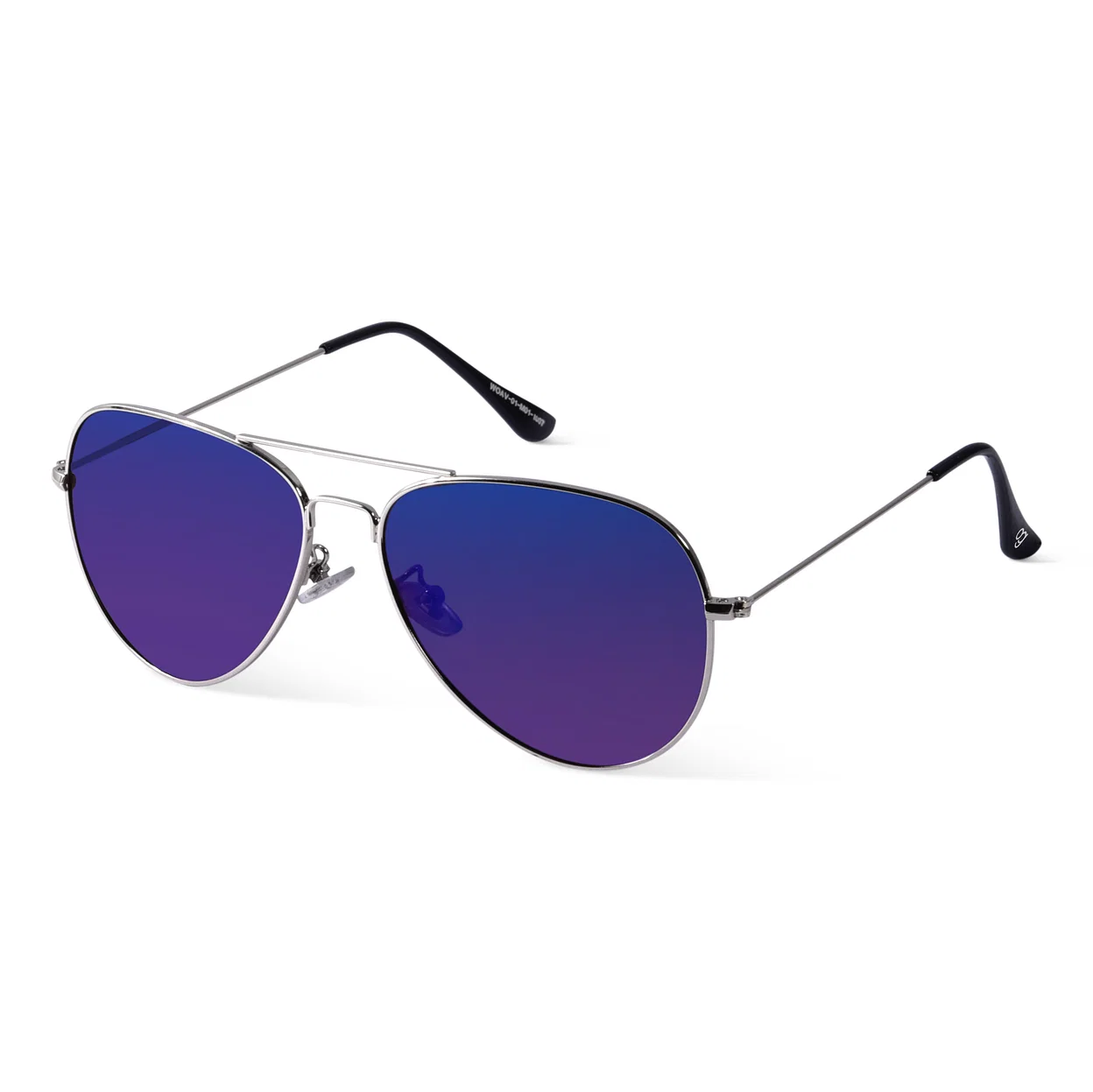 Buy Electric Blue Polarized Aviator Sunglasses - Woggles