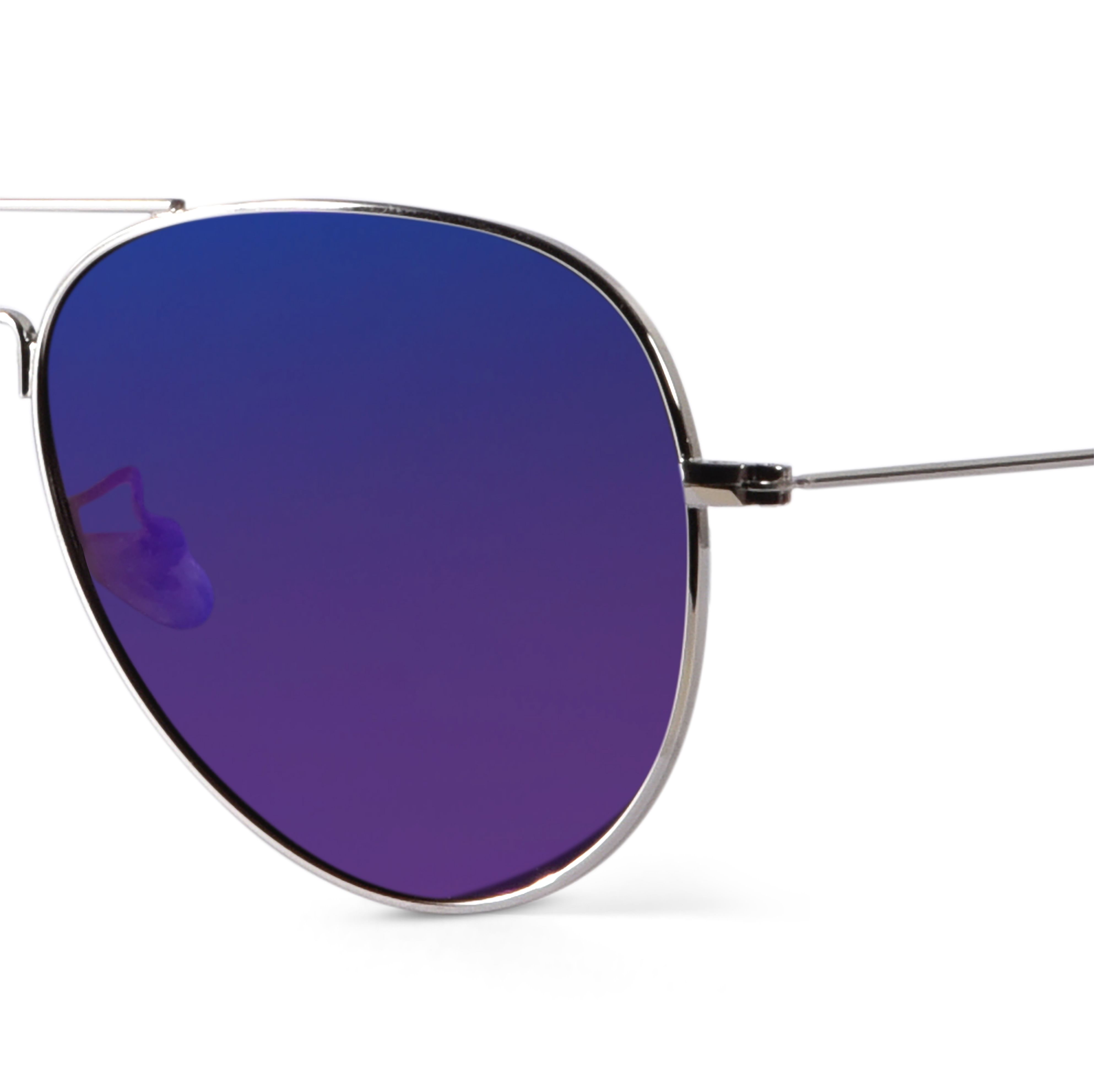 Dark blue aviator sunglasses shop