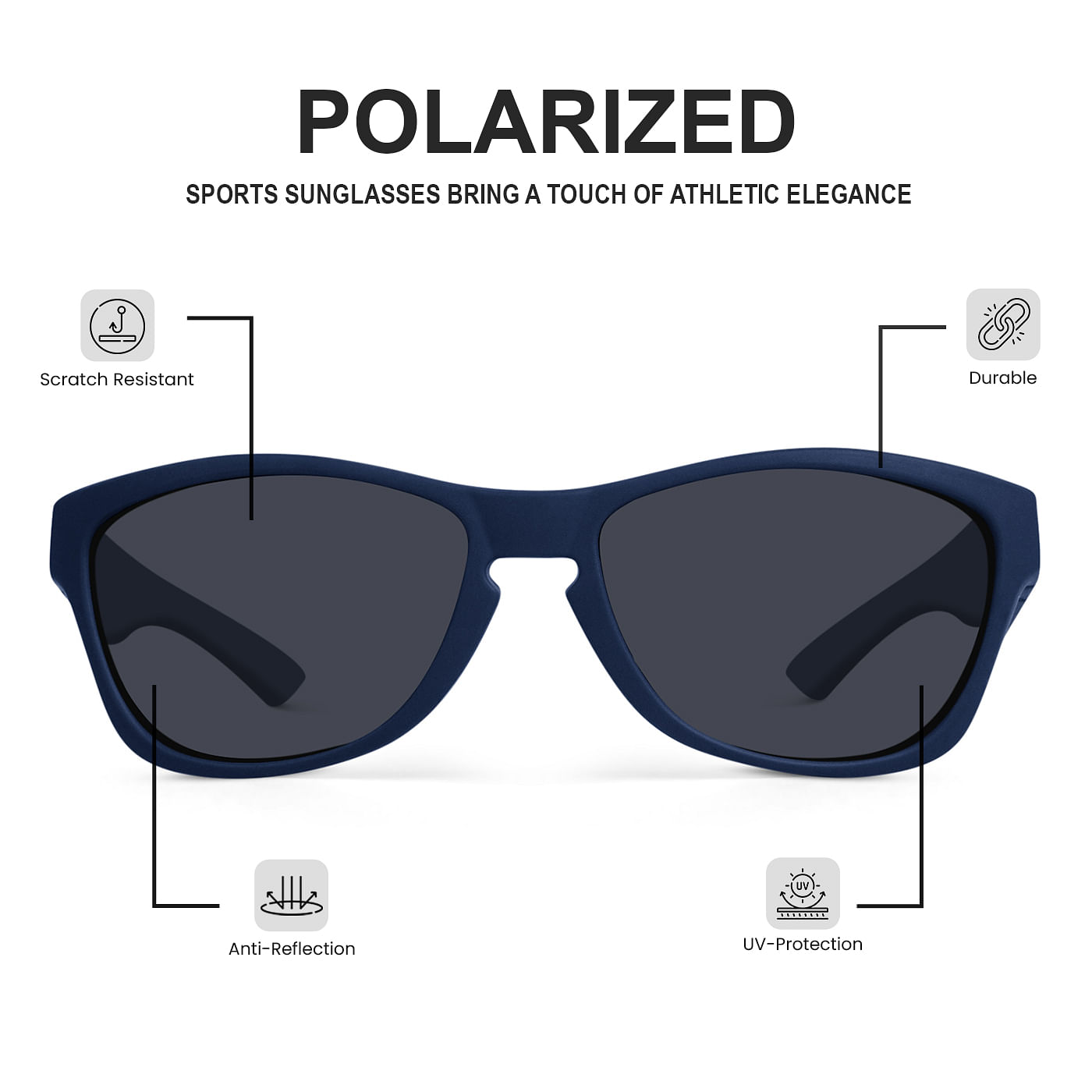 Buy Finesse Polarized Sports Sunglasses Woggles
