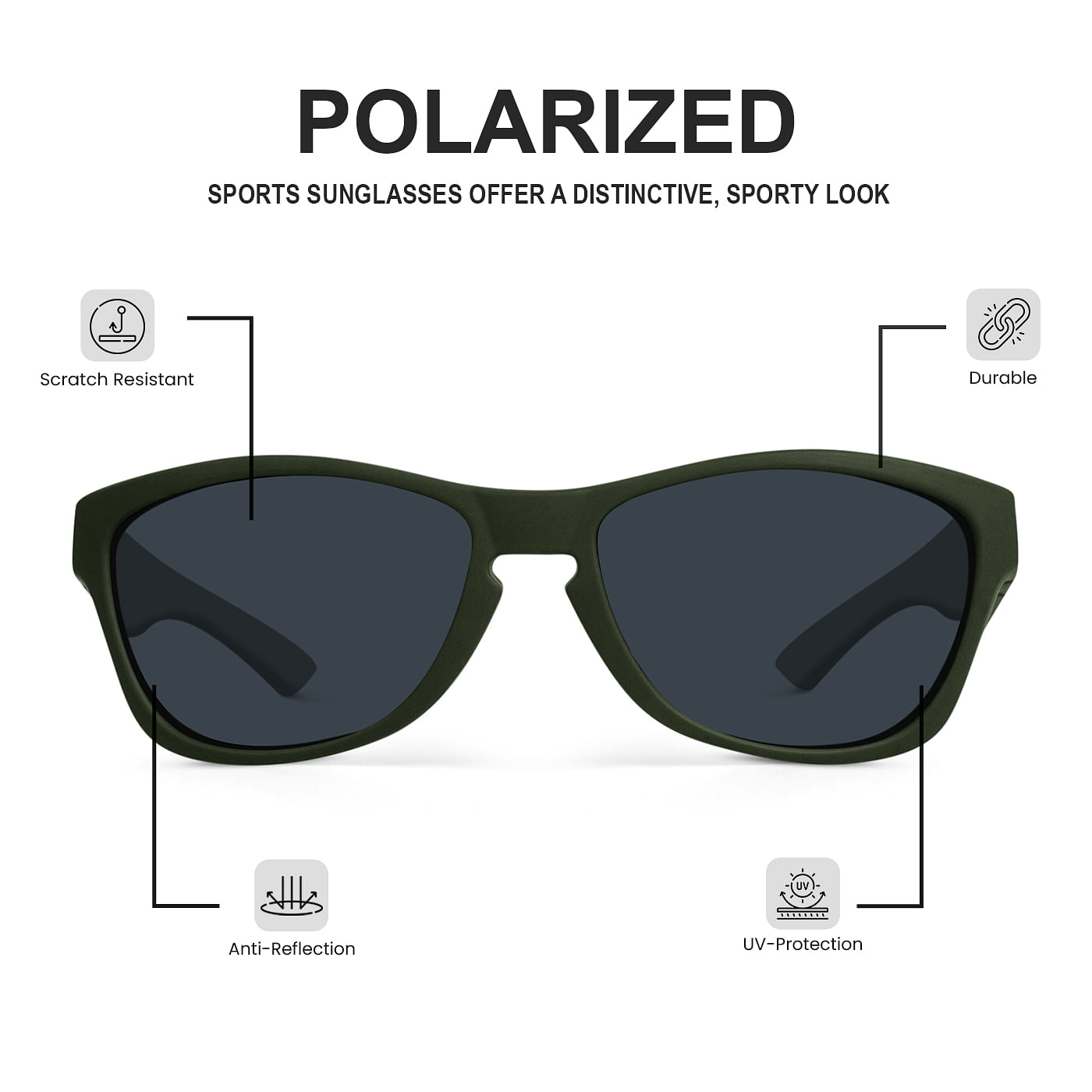 Reflective wayfarer sunglasses 2025