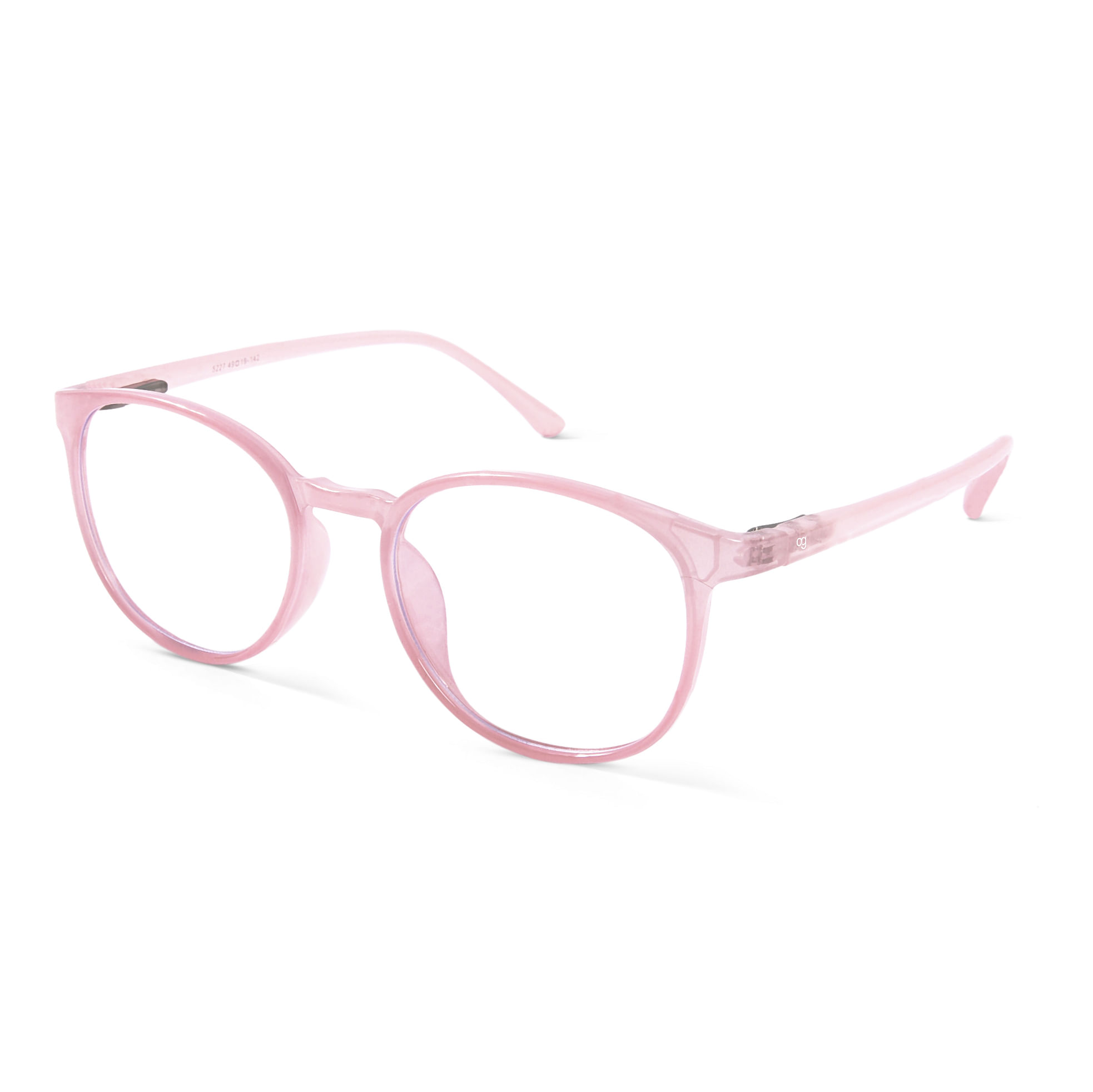 Buy Gleaming Prestige Round Blue Screen Glasses Woggles