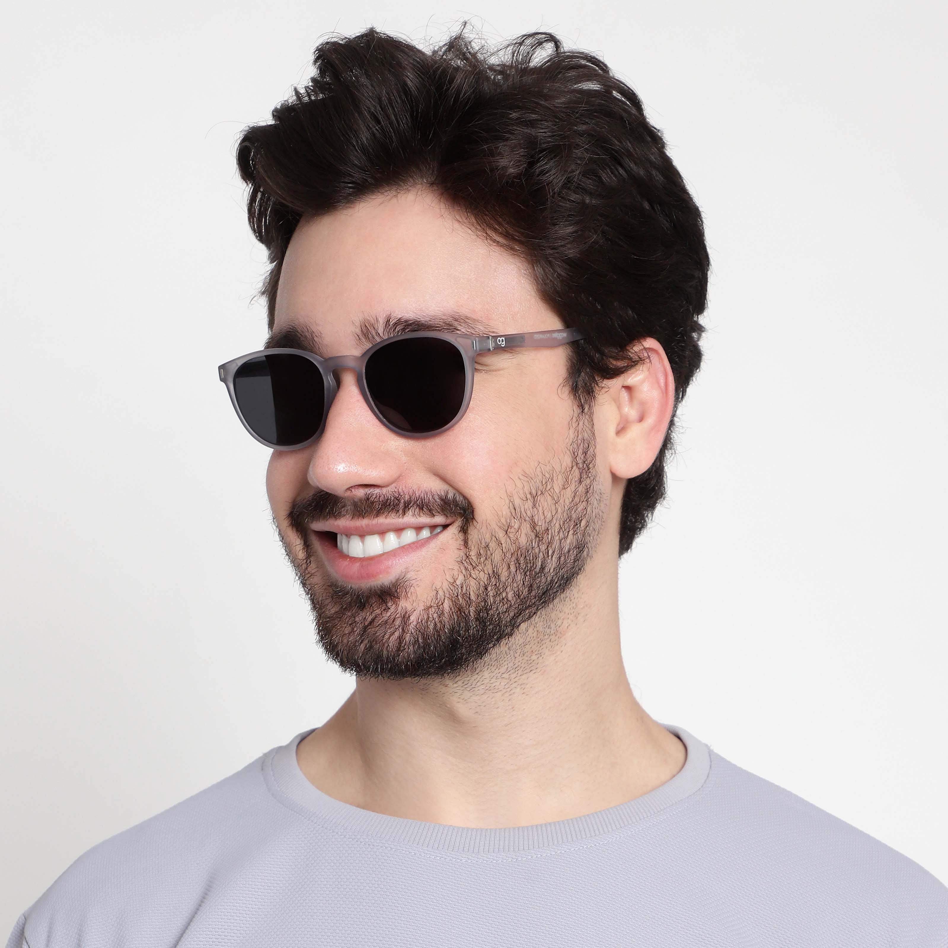 Buy Grey Ghost Polarized Round Sunglasses Woggles
