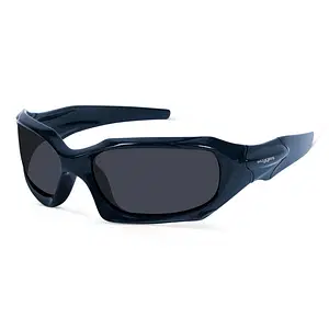 Shop Hit Hype Polarized Rectangle Sunglasses