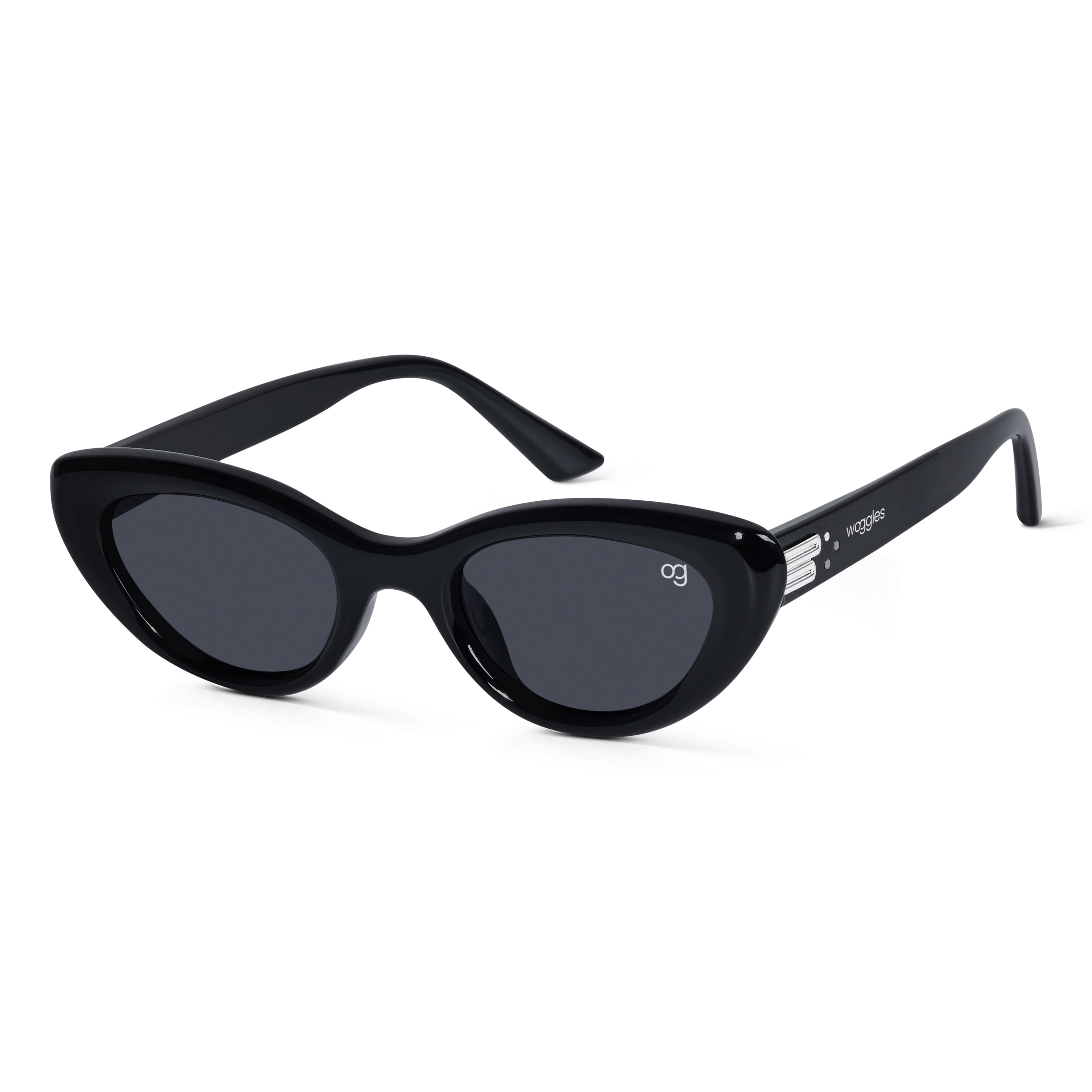Mae A Cat Eye Sunglasses in Black by LINDA FARROW – LINDA FARROW (U.S.)