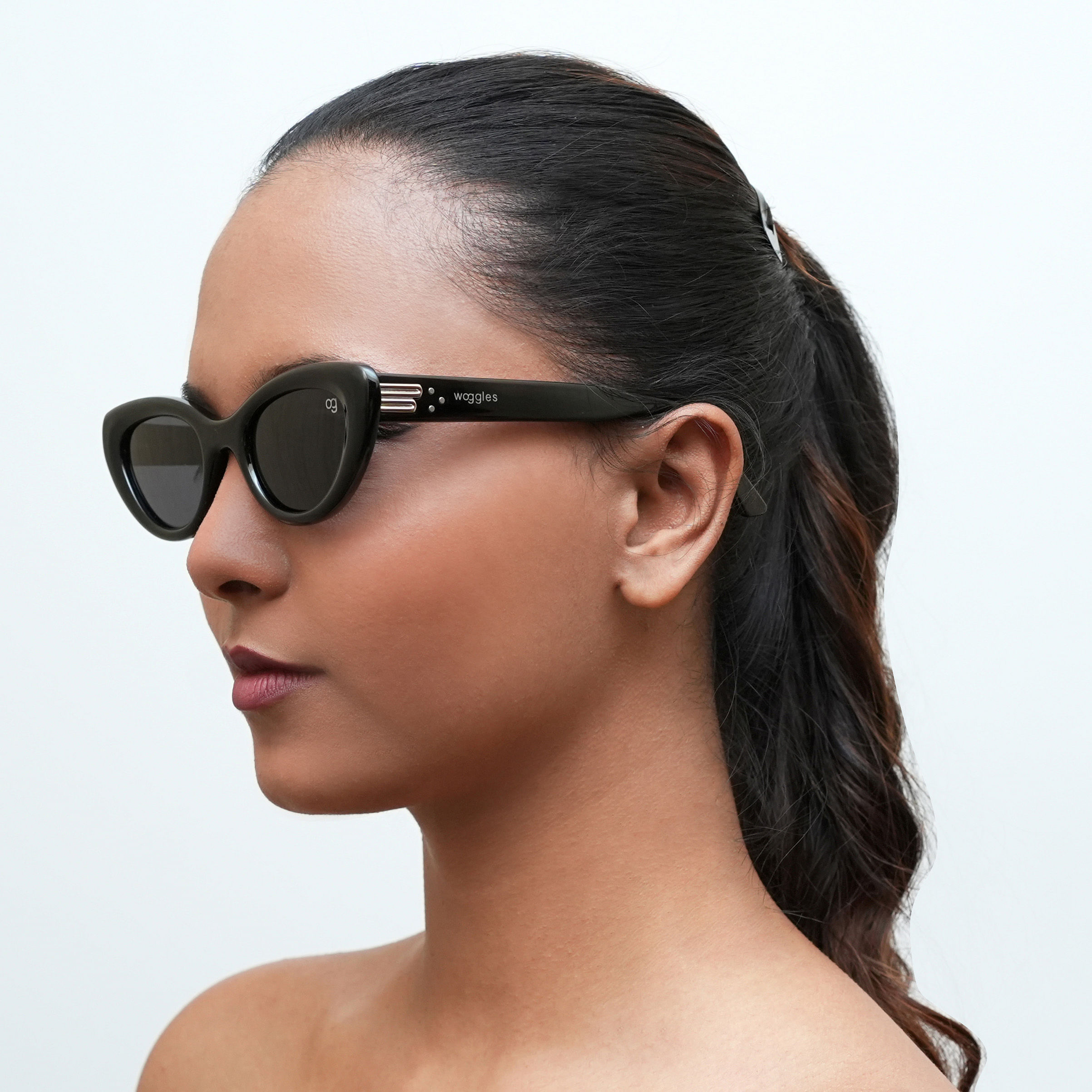 Angular Cat Eye Tinted Sunglasses | Nasty Gal