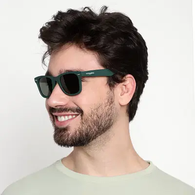 Teal Dream Polarized Wayfarer Sunglasses