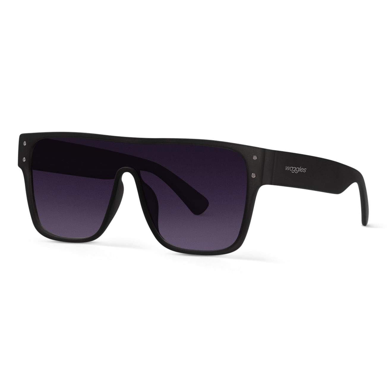 Buy Luminary Grey Oversize Sunglasses Woggles