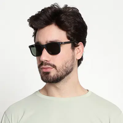 Moss Magic Polarized Square Sunglasses