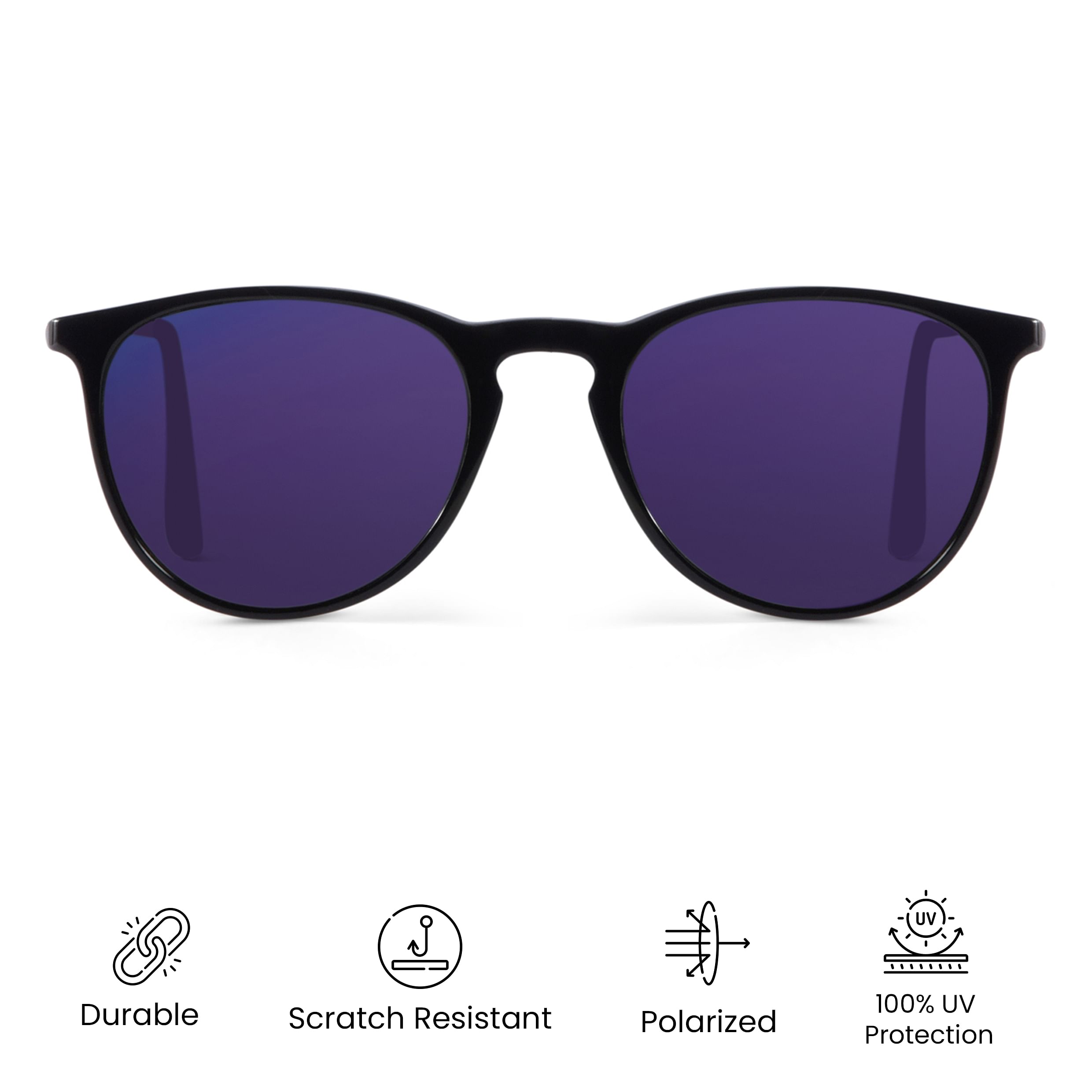Clubmaster polarized lenses clearance