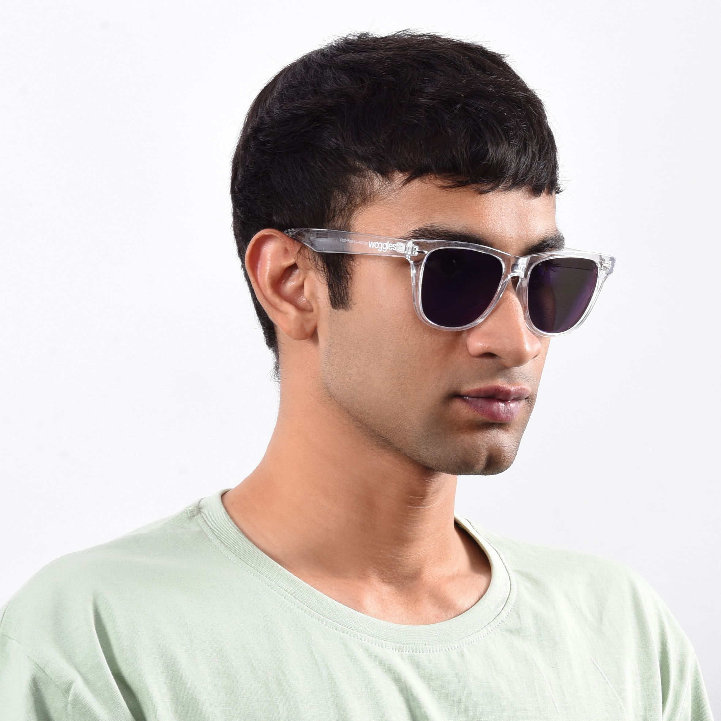 Mens white wayfarer sunglasses cheap