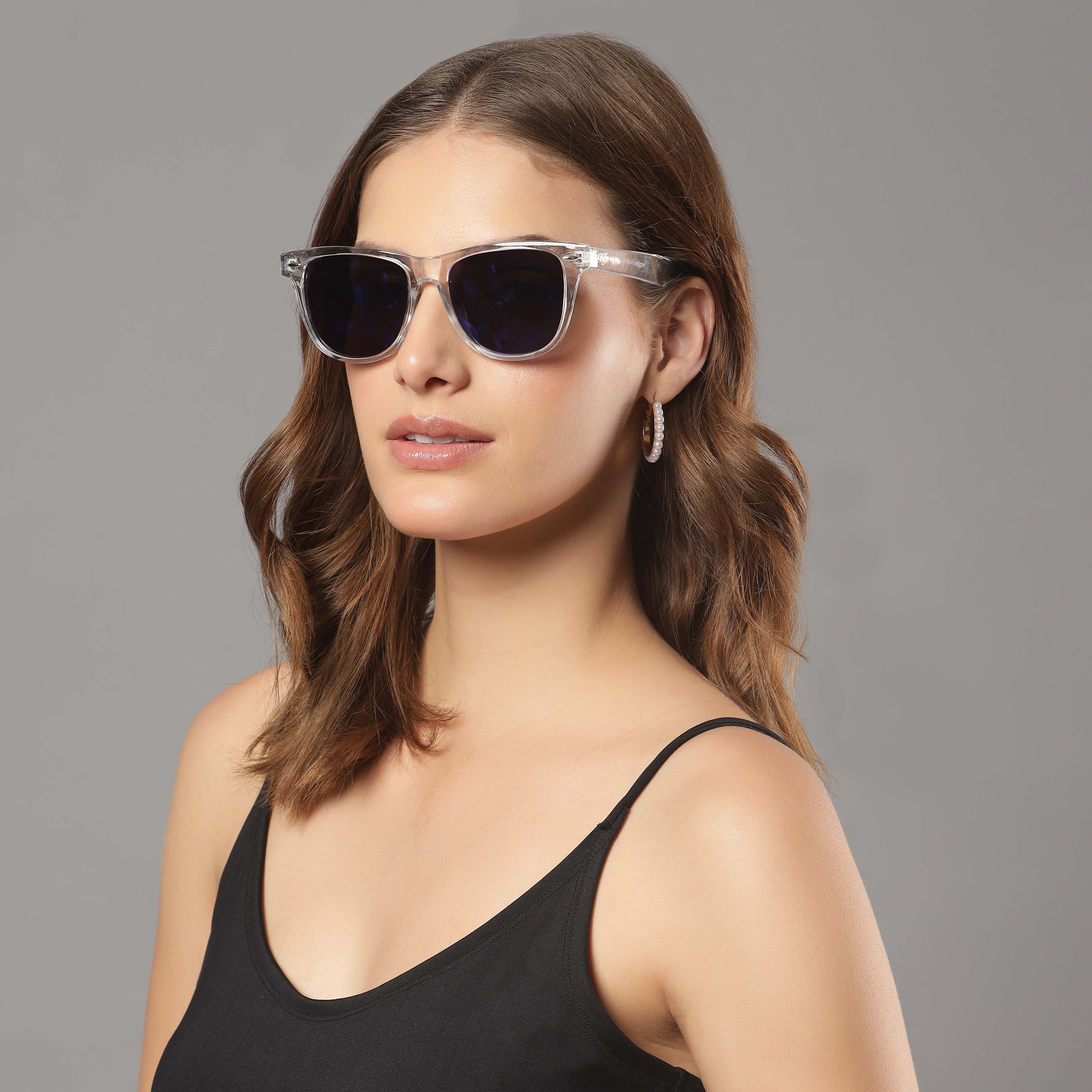 Women's polarized wayfarer sunglasses top