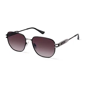 Shop Ockhi Crown Black Polarized Hexagonal Sunglasses