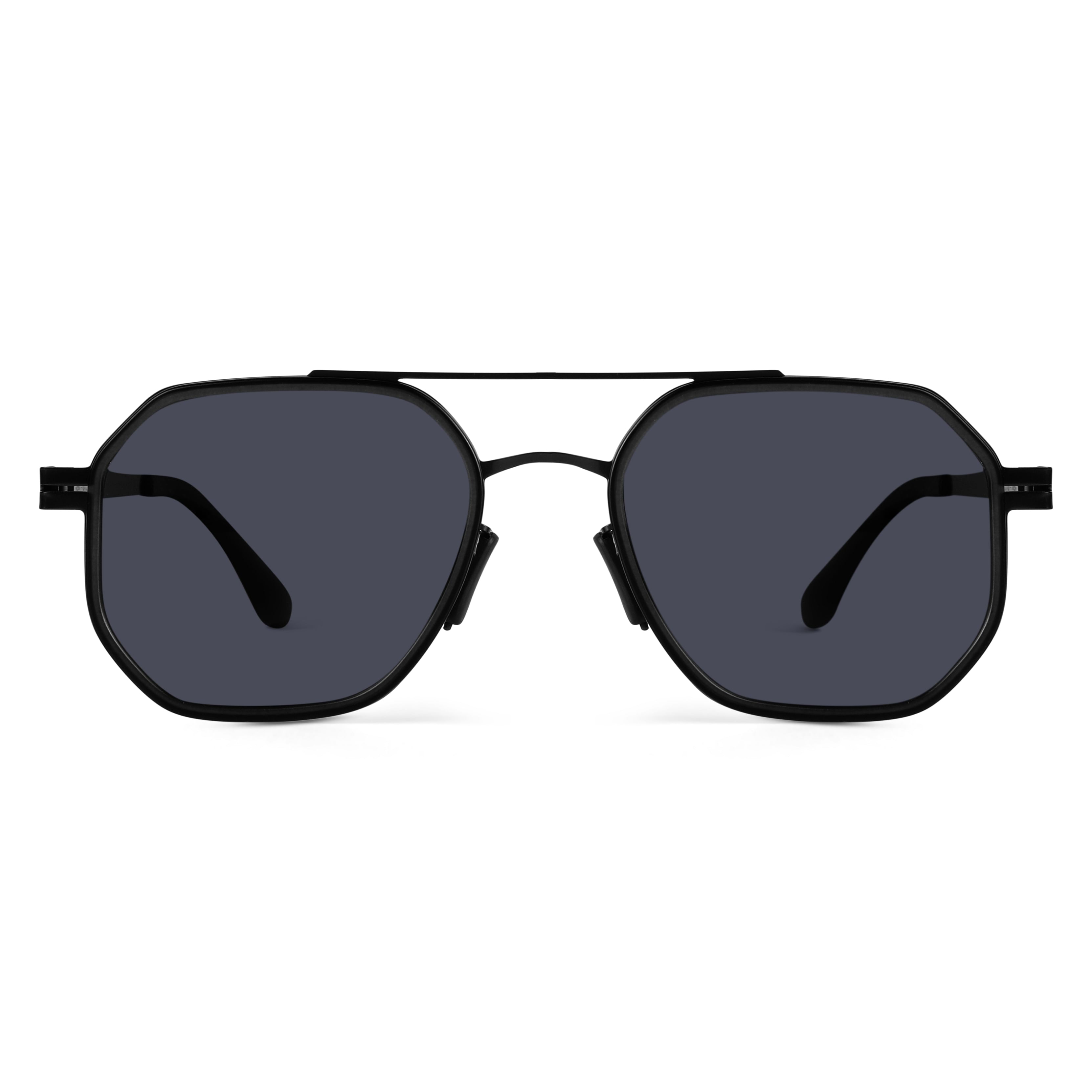 Jet black wayfarer sunglasses online
