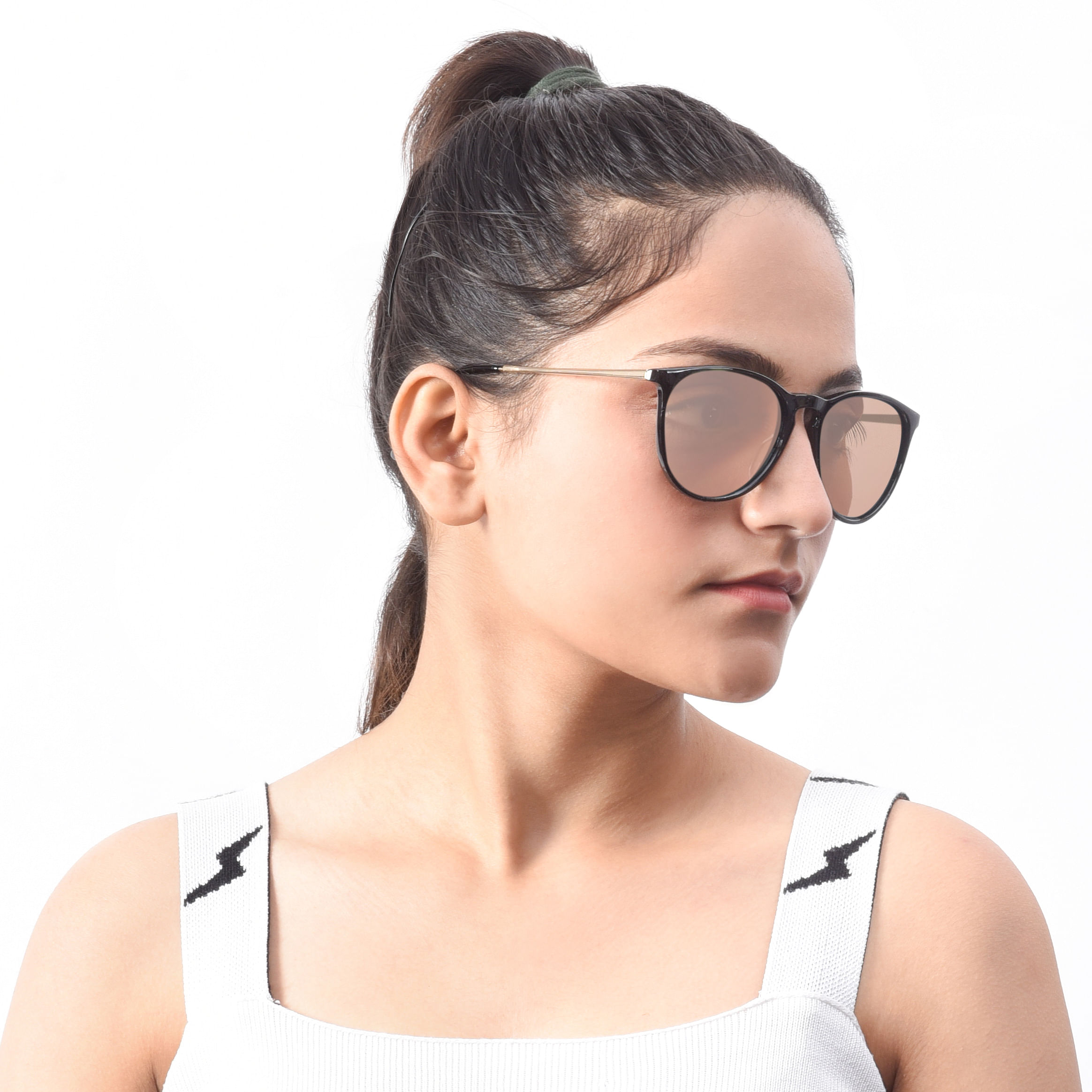 Clubmaster round sunglasses top