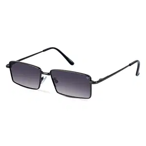 Shop Alhena Copper Rectangle Sunglasses