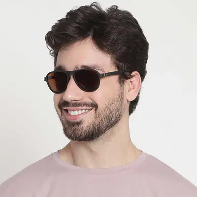 Raven's Wing Polarized Aviator Sunglasses