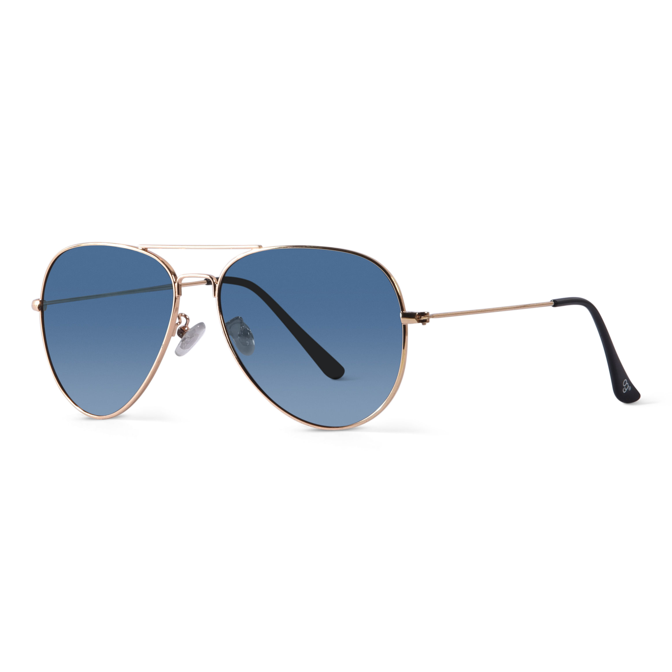 Buy Sapphire Sparkle Polarized Aviator Sunglasses Woggles