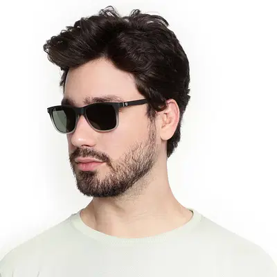 Silver Lining Polarized Square Sunglasses