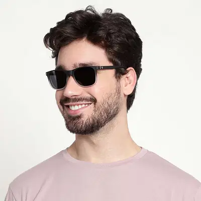 Stormy Streak Polarized square Sunglasses