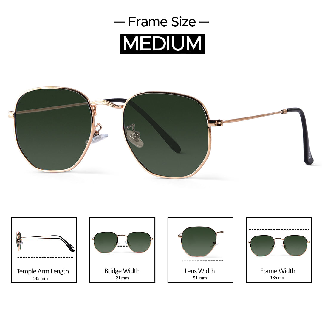Hexagon glasses men shop
