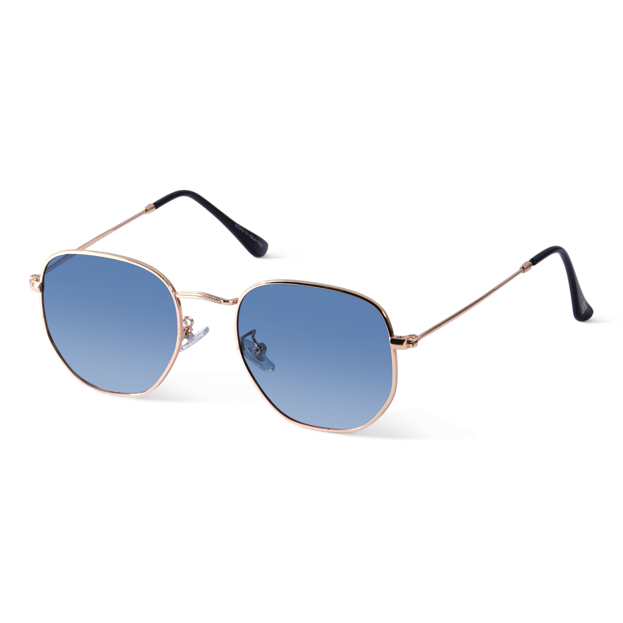 Buy True Blue Polarized Hexagonal Sunglasses Woggles