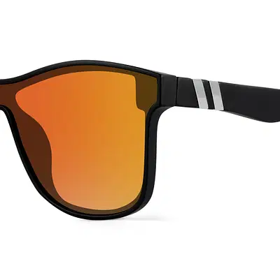 Buy Velfire Orange Sports Sunglasses