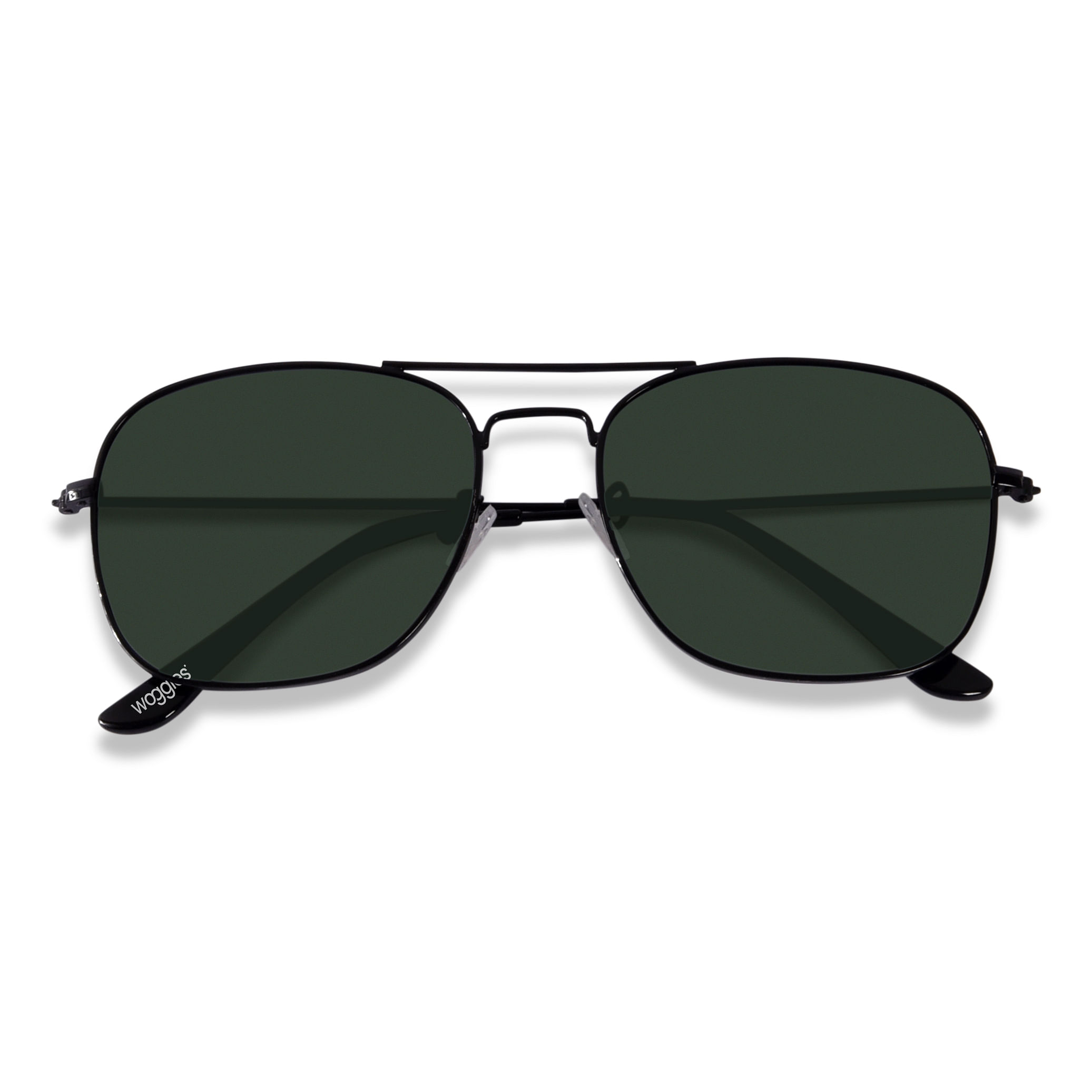 PERKEY Oversized Black Sunglasses for Women | UV Protective | TR Metal  Frame PRKY0013-C1 | Royalson